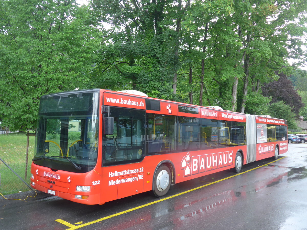 (207'432) - STI Thun - Nr. 122/BE 700'122 - MAN am 6. Juli 2019 bei der Schiffl�ndte Thun