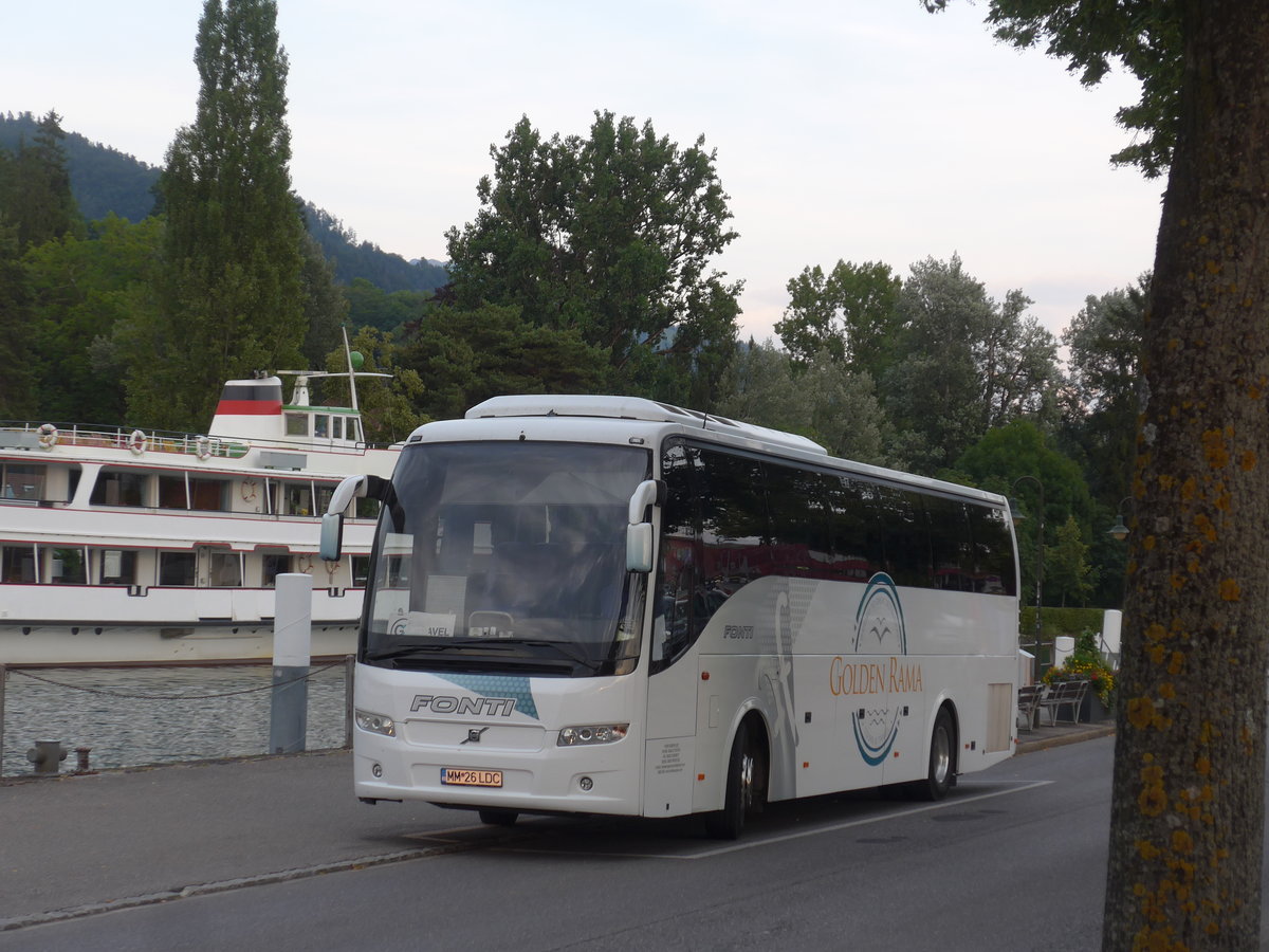 (207'972) - Aus Rum�nien: Fonti, Baia Mare - MM 26 LDC - Volvo am 18. Juli 2019 bei der Schiffl�ndte Thun