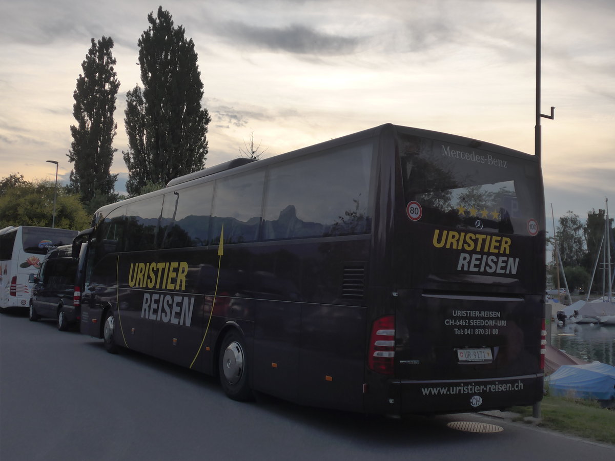 (207'998) - Uristier-Reisen, Seedorf - UR 9171 - Mercedes am 20. Juli 2019 in Thun, Strandbad