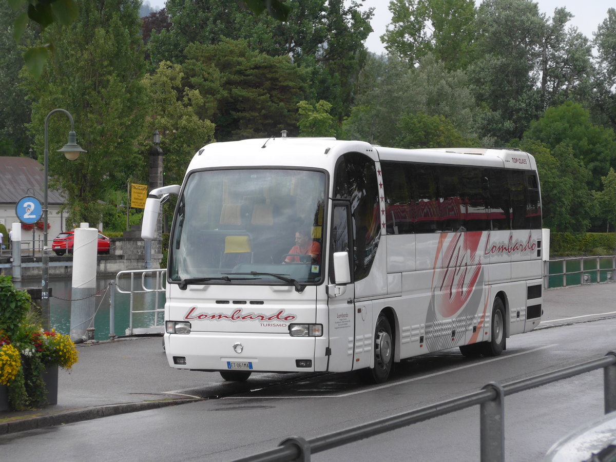 (208'167) - Aus Italien: Lombardo, Partinico - ET-061 MA - Irisbus am 27. Juli 2019 bei der Schiffl�ndte Thun