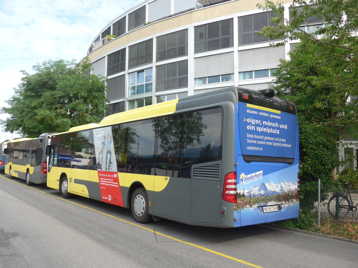 (208'499) - STI Thun - Nr. 154/BE 801'154 - Mercedes am 5. August 2019 bei der Schiffl�ndte Thun