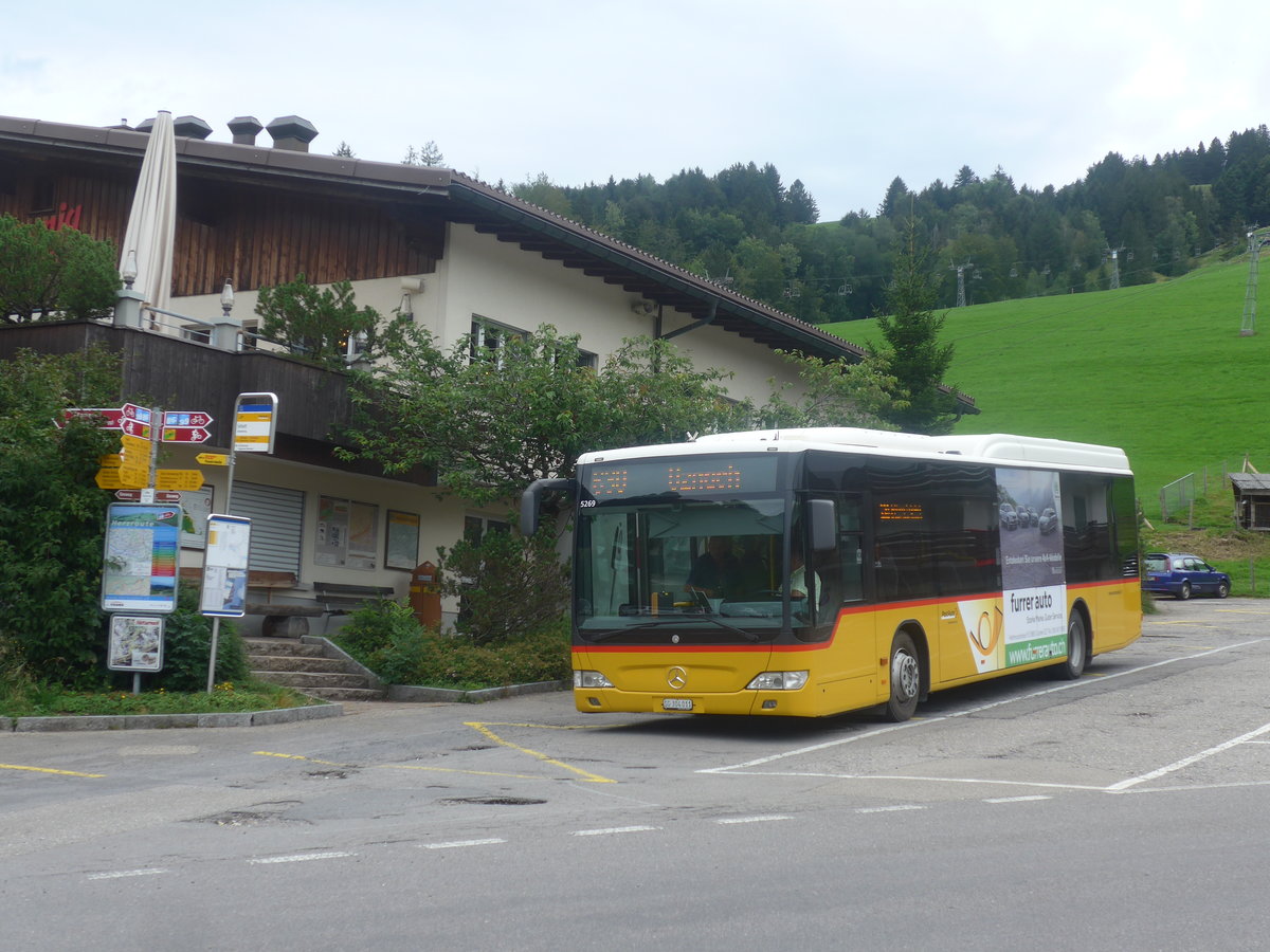 (208'778) - PostAuto Ostschweiz - SG 304'011 - Mercedes (ex TG 158'012) am 17. August 2019 in Atzm�nnig, Schutt