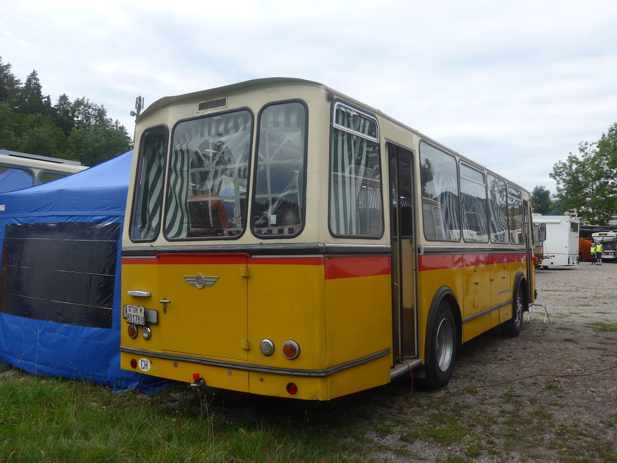 (208'798) - Ruch, Schaffhausen - SH 60'178 U - FBW/FHS (ex Niederer, Grub; ex Baumgartner, Horn; ex Bucheli, Kriens Nr. 9; ex Bucheli, Kriens Nr. 16) am 17. August 2019 in Atzm�nnig, Schutt