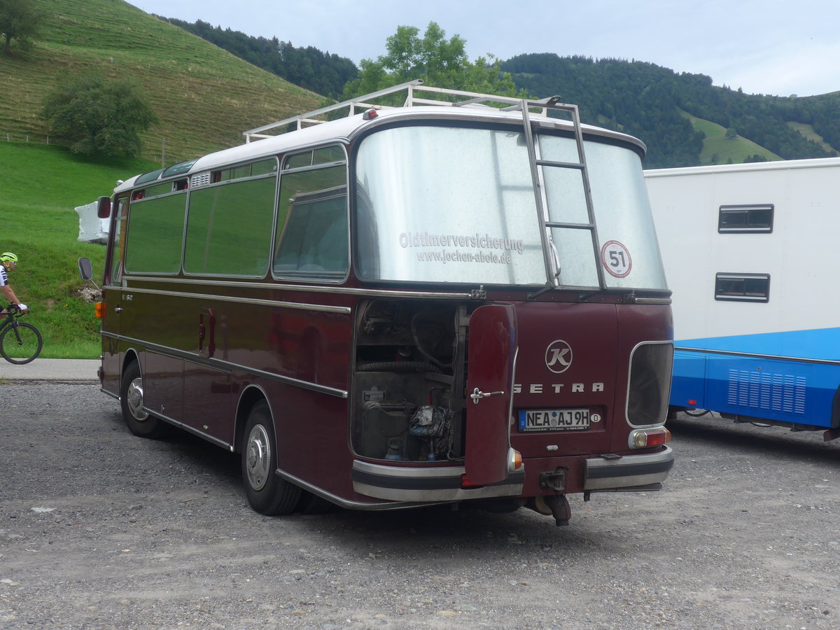 (208'841) - Aus Deutschland: Abele, Bad Windsheim - NEA-AJ 9H - Setra am 17. August 2019 in Atzm�nnig, Schutt