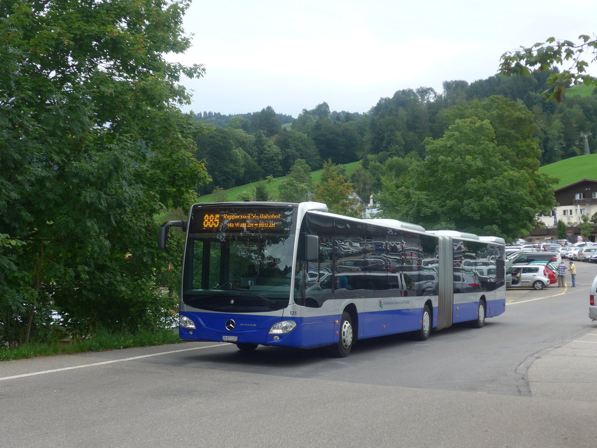 (208'854) - VZO Gr�ningen - Nr. 125/ZH 873'125 - Mercedes am 17. August 2019 in Atzm�nnig, Schutt
