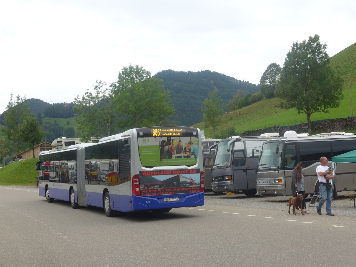 (208'855) - VZO Gr�ningen - Nr. 125/ZH 873'125 - Mercedes am 17. August 2019 in Atzm�nnig, Schutt