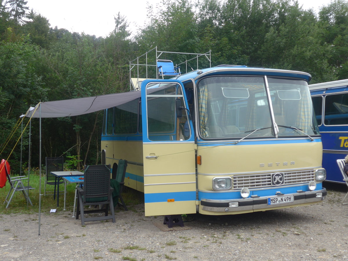 (208'860) - Aus Deutschland: Breiltgens, Karbach - MSP-N 49H - Setra am 17. August 2019 in Atzm�nnig, Schutt