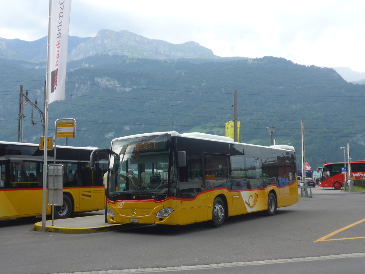 (209'162) - Fl�ck, Brienz - Nr. 21/BE 623'971 - Mercedes am 31. August 2019 beim Bahnhof Brienz