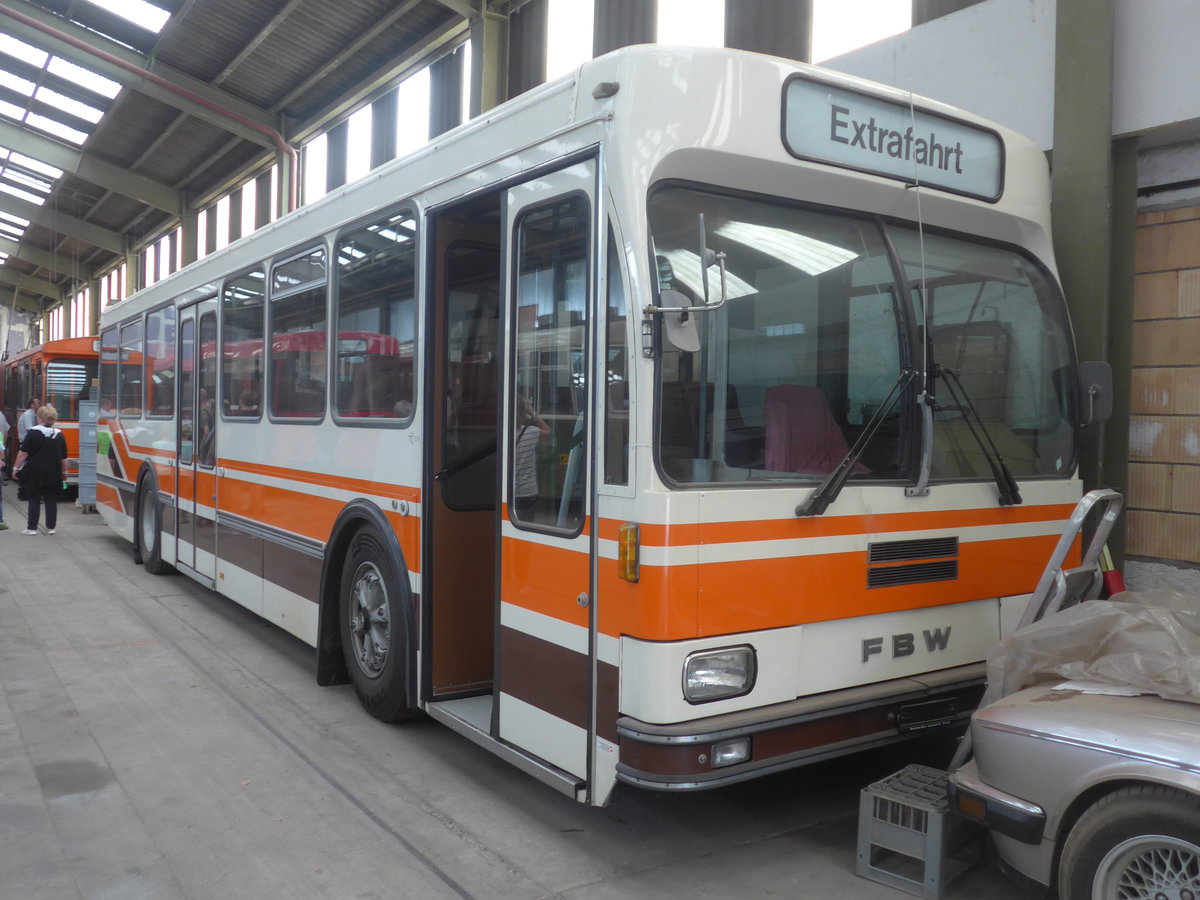 (209'270) - Wegm�ller, M�nsingen - FBW/R&J (ex Bamert, Wollerau) am 1. September 2019 in Oberburg, Ziegelgut