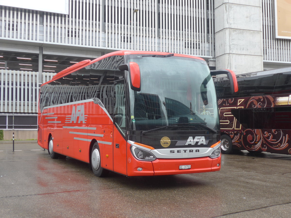 (209'408) - AFA Adelboden - Nr. 15/BE 26'702 - Setra am 8. September 2019 in Z�rich, Flughafen