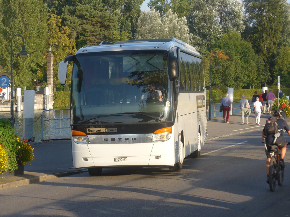 (209'646) - Romantic Tour, Montagnola - TI 250'421 - Setra am 14. September 2019 bei der Schiffl�ndte Thun