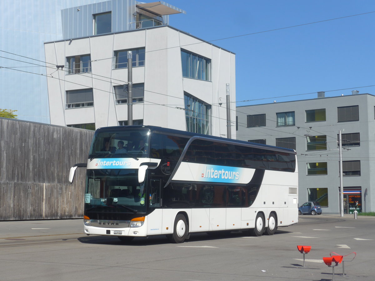 (209'656) - Intertours, Domdidier - FR 300'654 - Setra am 15. September 2019 beim Bahnhof Bern Br�nnen Westside