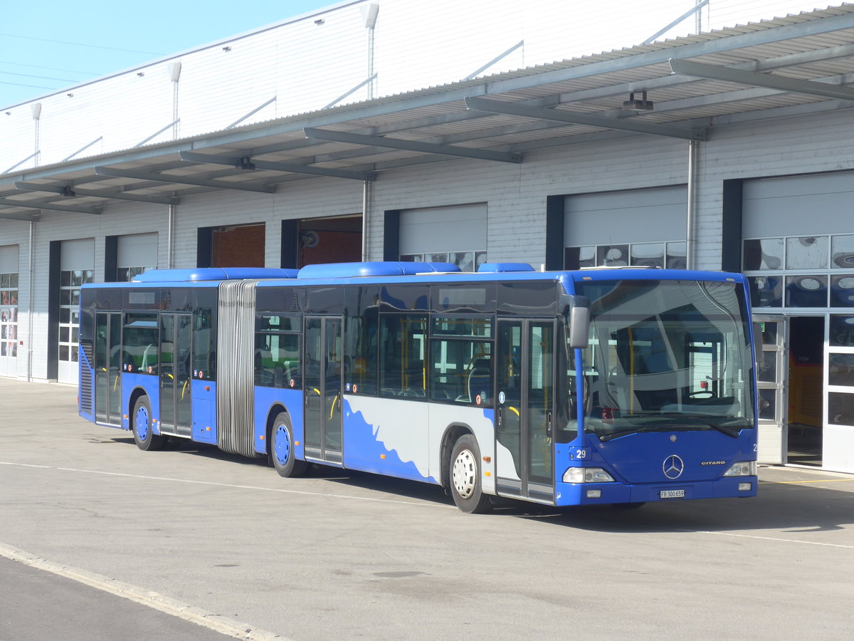 (209'676) - VZO Gr�ningen - Nr. 29/FR 300'659 - Mercedes am 15. September 2019 in Kerzers, Interbus (Einsatz Intertours)