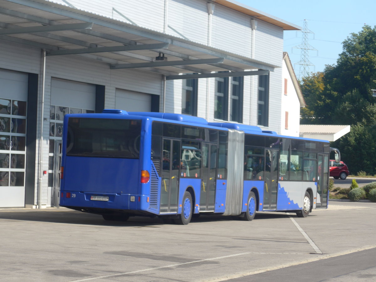 (209'688) - VZO Gr�ningen - Nr. 29/FR 300'659 - Mercedes am 15. September 2019 in Kerzers, Interbus (Einsatz Intertours)
