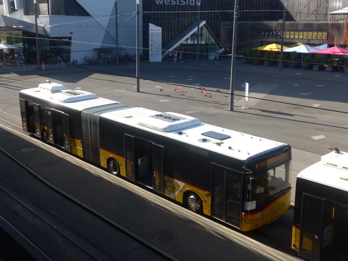 (209'709) - PostAuto Bern - Nr. 683/BE 813'683 - Solaris am 15. September 2019 beim Bahnhof Bern Br�nnen Westside