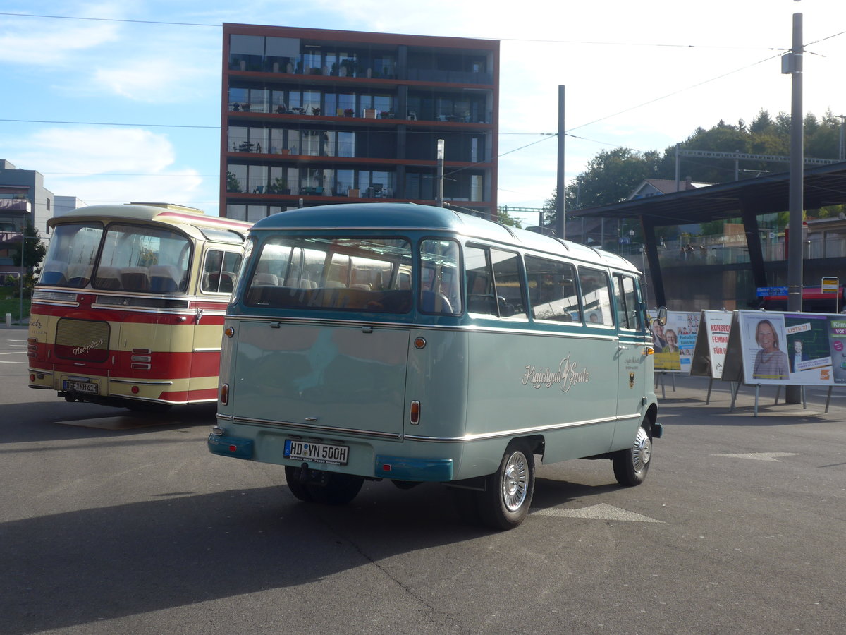 (210'102) - Aus Deutschland: M�rch, Sinsheim - HD-YN 500H - Mercedes am 12. Oktober 2019 in Bern, Westside