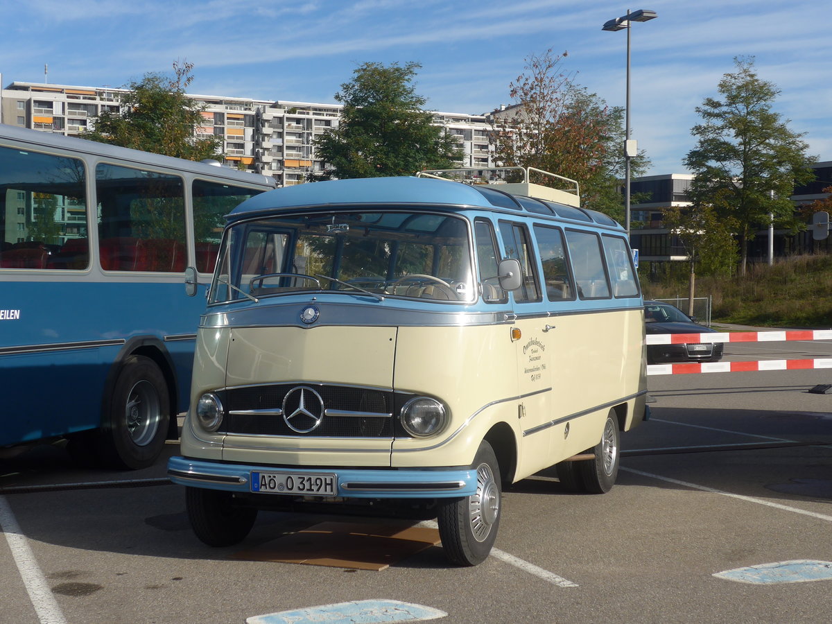 (210'118) - Aus Deutschland: Kainzmaier, Unterneukirchen - A�-O 319H - Mercedes am 12. Oktober 2019 in Bern, Westside