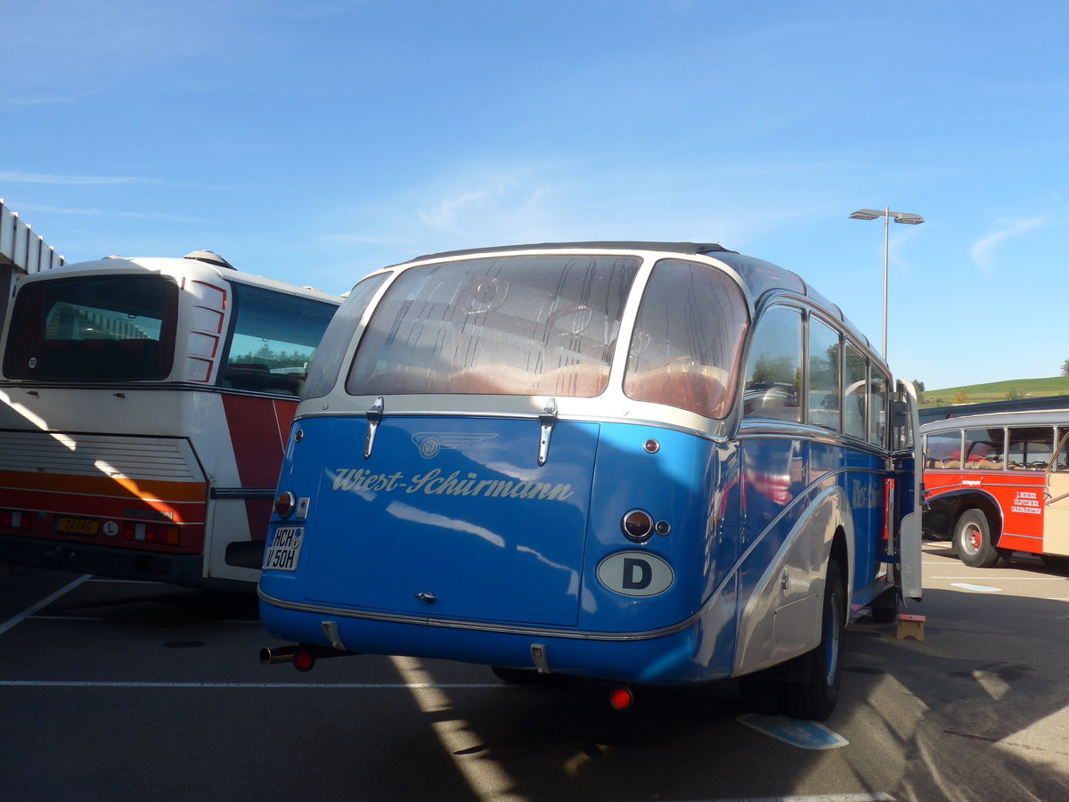 (210'144) - Aus Deutschland: Wiest-Sch�rmann, Hechingen - HCH-V 50H - Berna/R&J (ex AOE Langnau; ex SER Langnau) am 12. Oktober 2019 in Bern, Westside