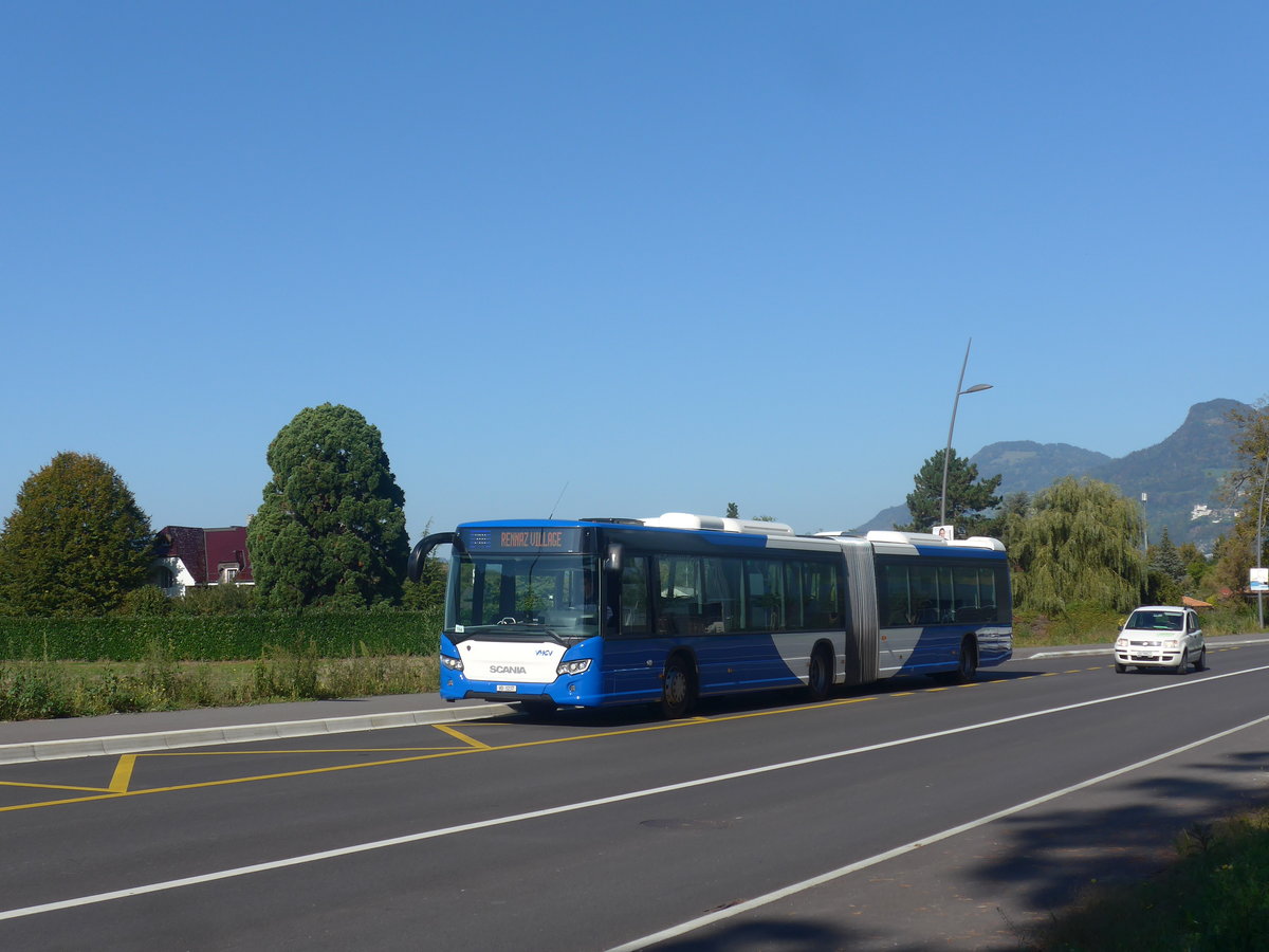 (210'327) - VMCV Clarens - Nr. 701/VD 1237 - Scania am 14. Oktober 2019 in Rennaz, H�pital