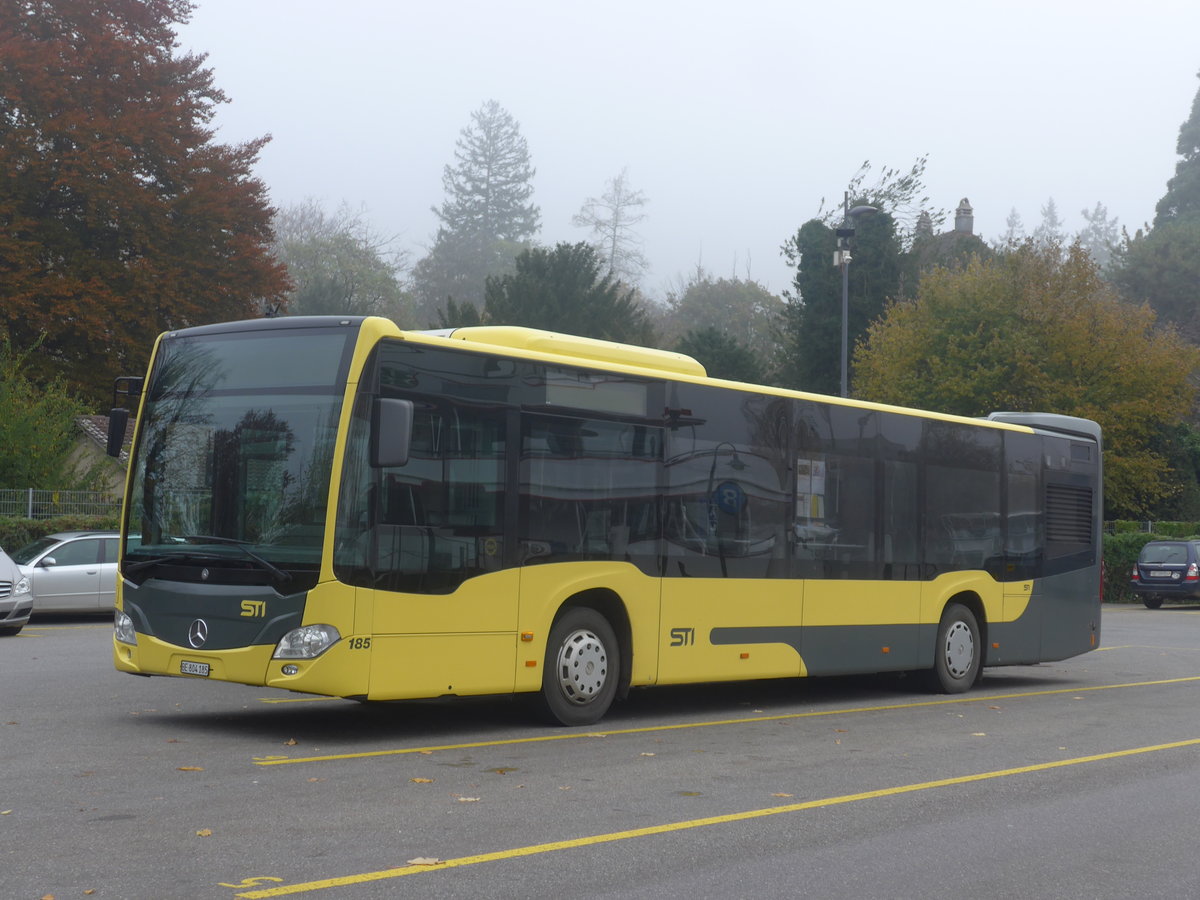 (210'970) - STI Thun - Nr. 185/BE 804'185 - Mercedes am 11. November 2019 bei der Schiffl�ndte Thun