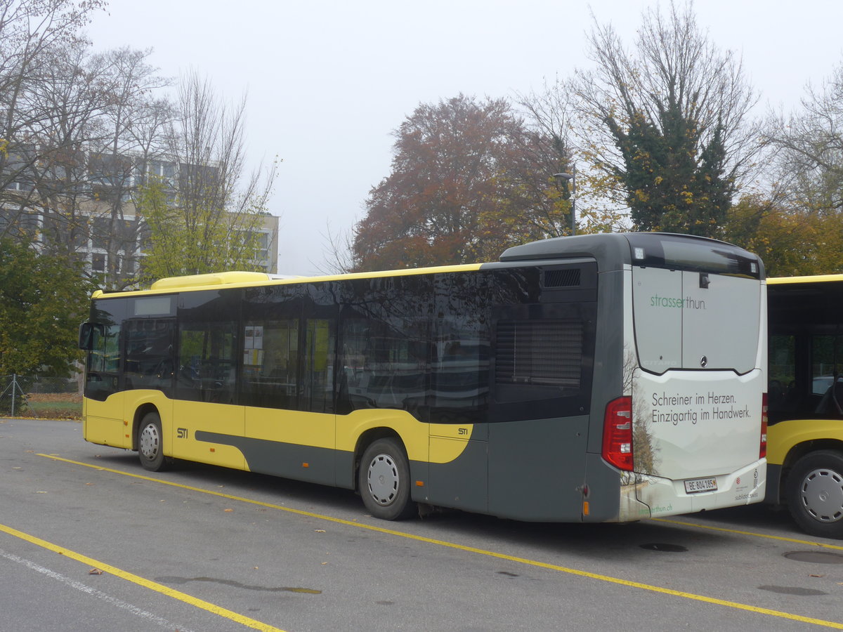 (210'972) - STI Thun - Nr. 185/BE 804'185 - Mercedes am 11. November 2019 bei der Schiffl�ndte Thun