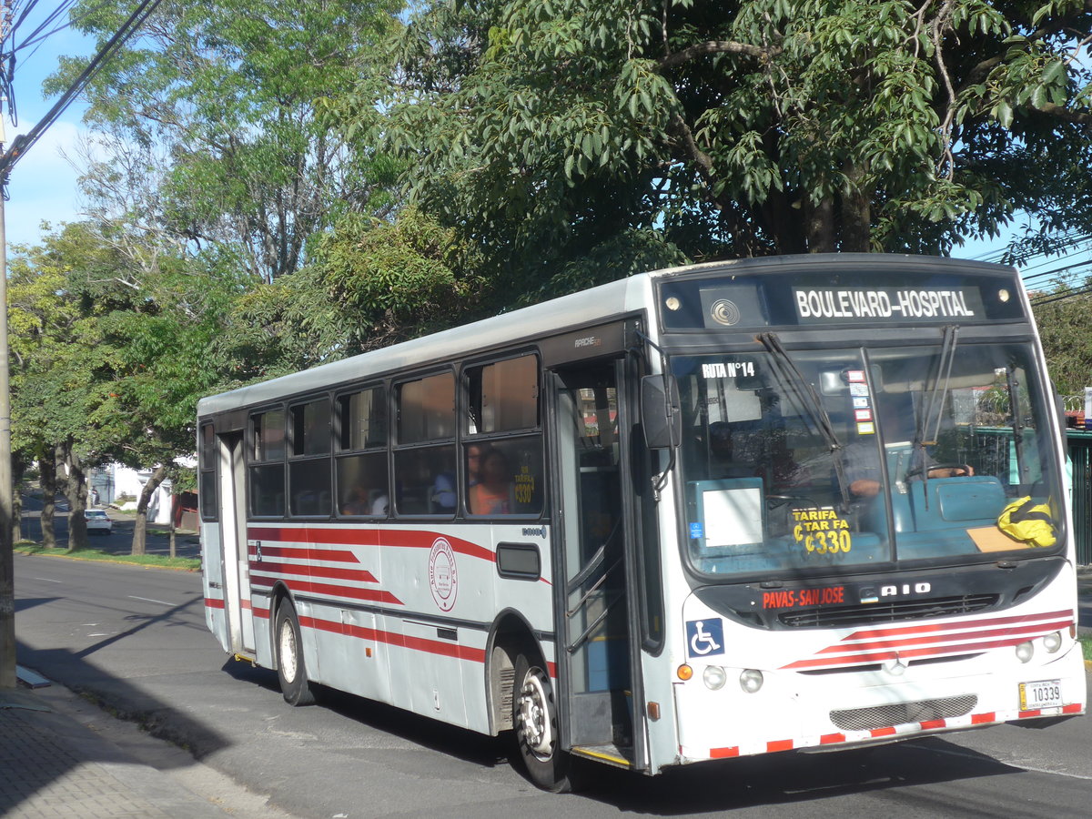 (211'067) - Pava, San Jos� - 10'339 - Caio-Mercedes am 13. November 2019 in San Jos�