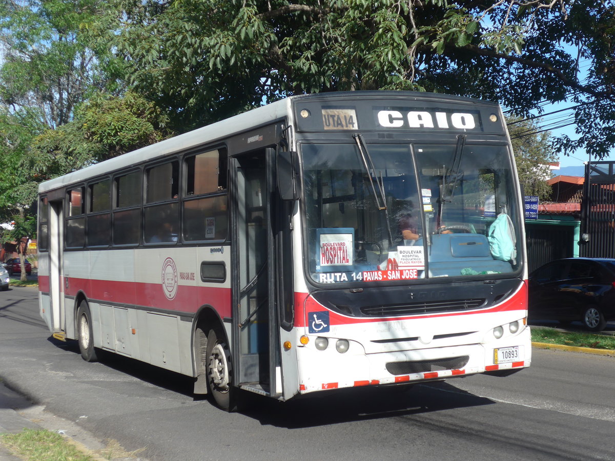 (211'069) - Pavas, San Jos� - 10'893 - Caio-Mercedes am 13. November 2019 in San Jos�