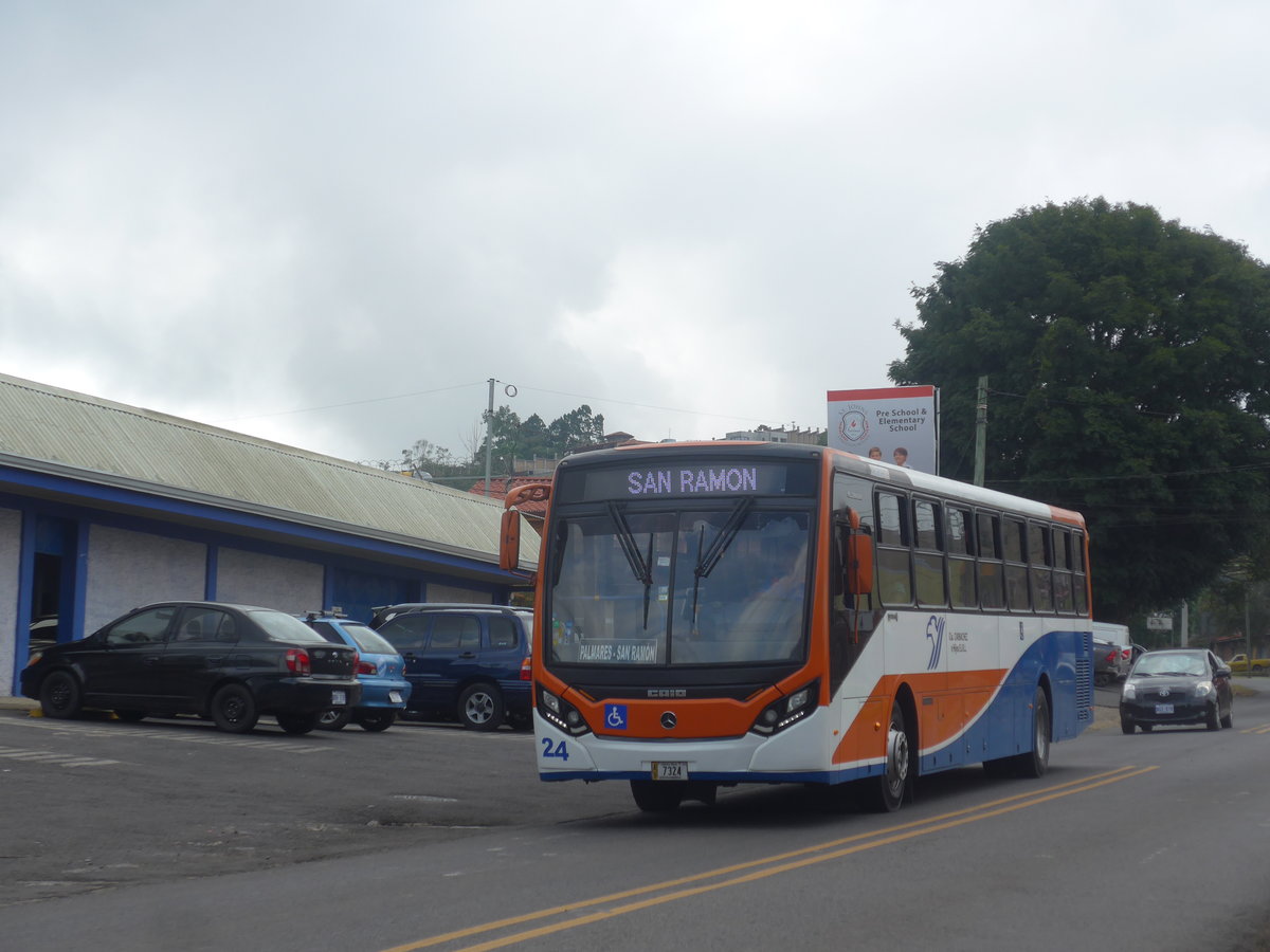 (211'128) - Carbachez, Palmares - Nr. 24/7324 - Caio-Mercedes am 13. November 2019 in San Ram�n