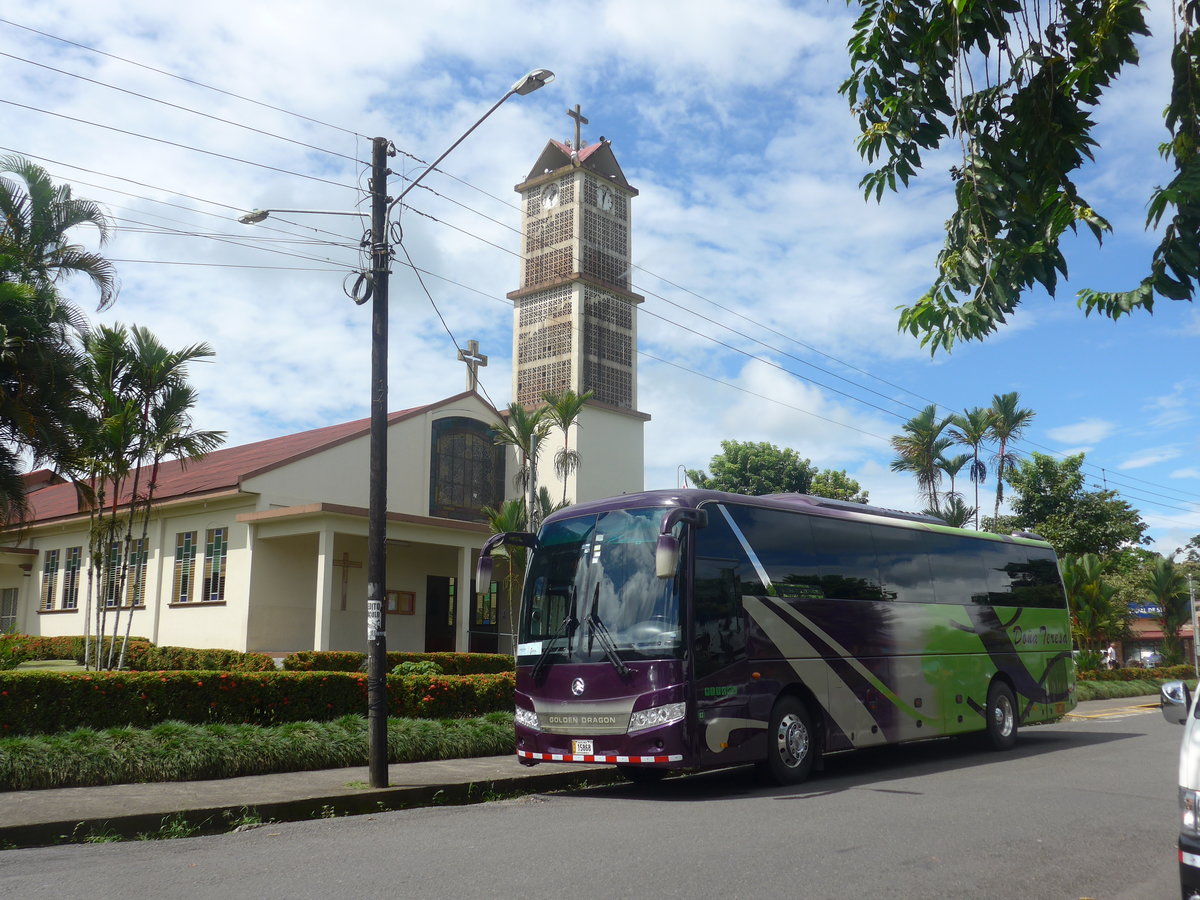 (211'246) - Transprosa, San Jos� - Nr. 3/15'868 - Golden Dragon am 14. November 2019 in La Fortuna, Kirche 