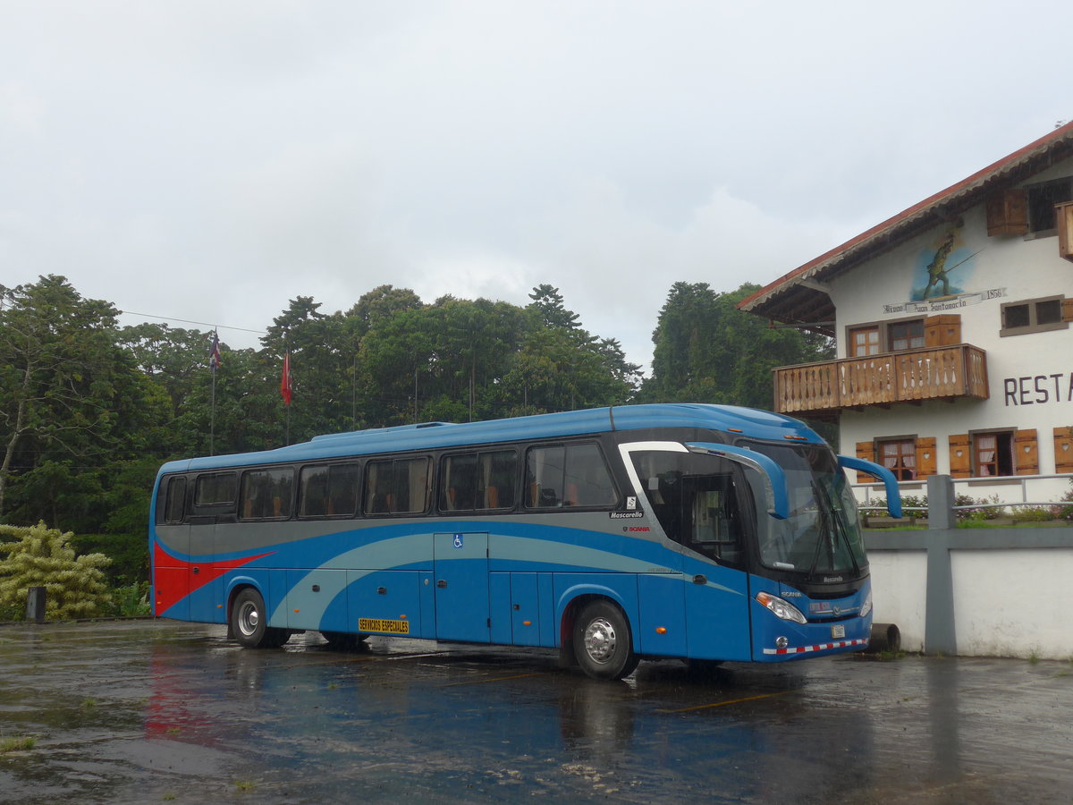 (211'367) - Emtracsa, San Jos� - 15'607 - Mascarello/Scania am 15. November 2019 in Nuevo Arenal, Los H�roes