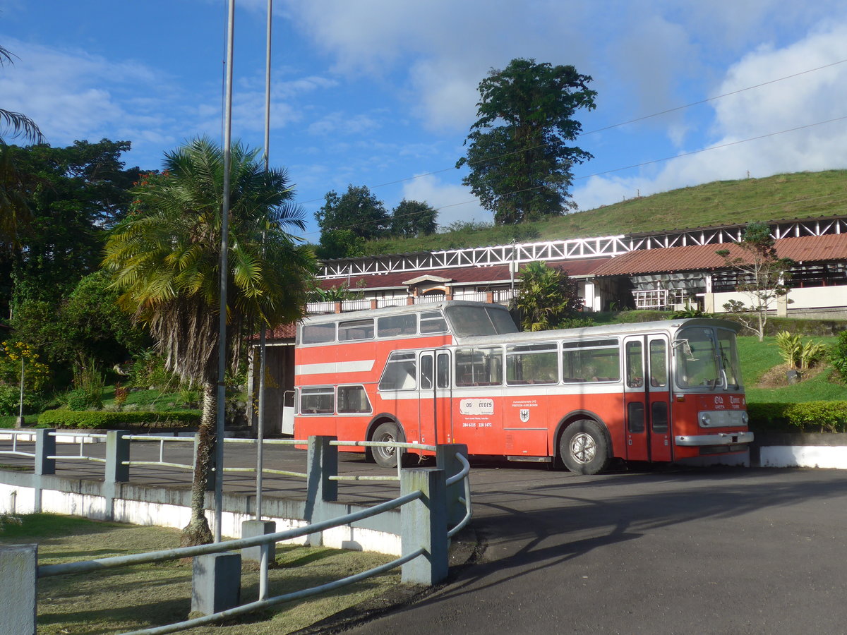 (211'713) - Ulrich, Nuevo Arenal - FBW/Vetter-R&J Anderthalbdecker (ex Wespe, CH-Altst�tten; ex AFA Adelboden/CH Nr. 6) am 19. November 2019 in Nuevo Arenal, Los H�roes