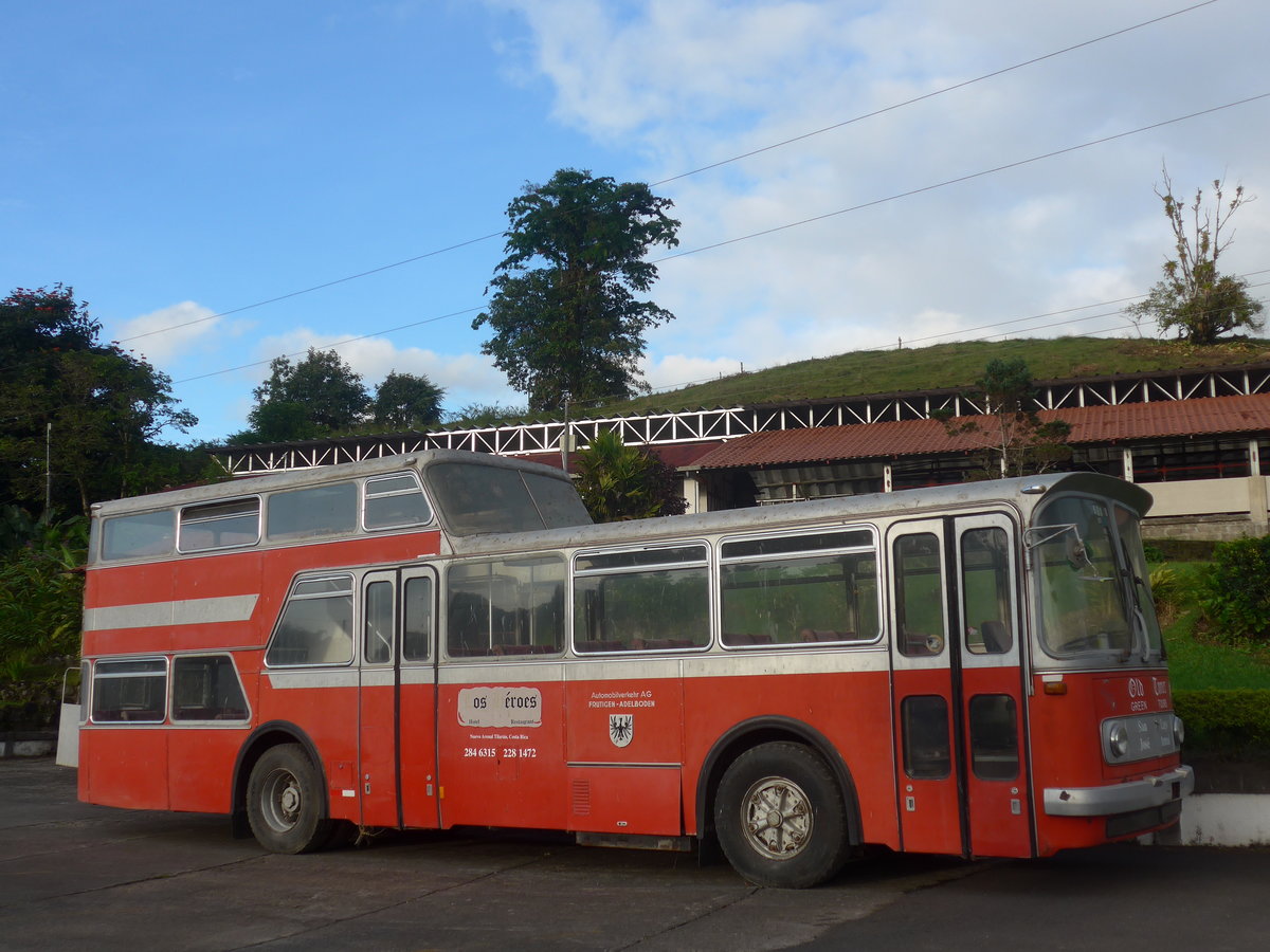 (211'739) - Ulrich, Nuevo Arenal - FBW/Vetter-R&J Anderthalbdecker (ex Wespe, CH-Altst�tten; ex AFA Adelboden/CH Nr. 6) am 19. November 2019 in Nuevo Arenal, Los H�roes