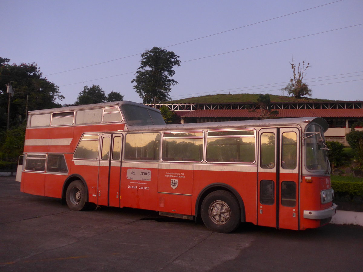 (212'259) - Ulrich, Nuevo Arenal - FBW/Vetter-R&J Anderthalbdecker (ex Wespe, CH-Altst�tten; ex AFA Adelboden/CH Nr. 6) am 23. November 2019 in Neuvo Arenal, Los H�roes