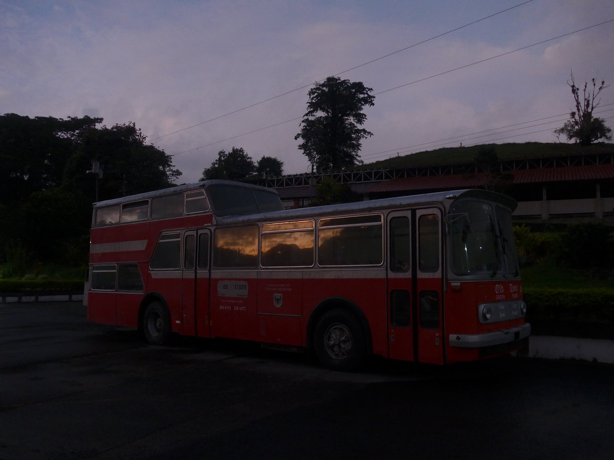 (212'446) - Ulrich, Nuevo Arenal - FBW/Vetter-R&J Anderthalbdecker (ex Wespe, CH-Altst�tten; ex AFA Adelboden/CH Nr. 6) am 25. November 2019 in Nuevo Arenal, Los H�roes