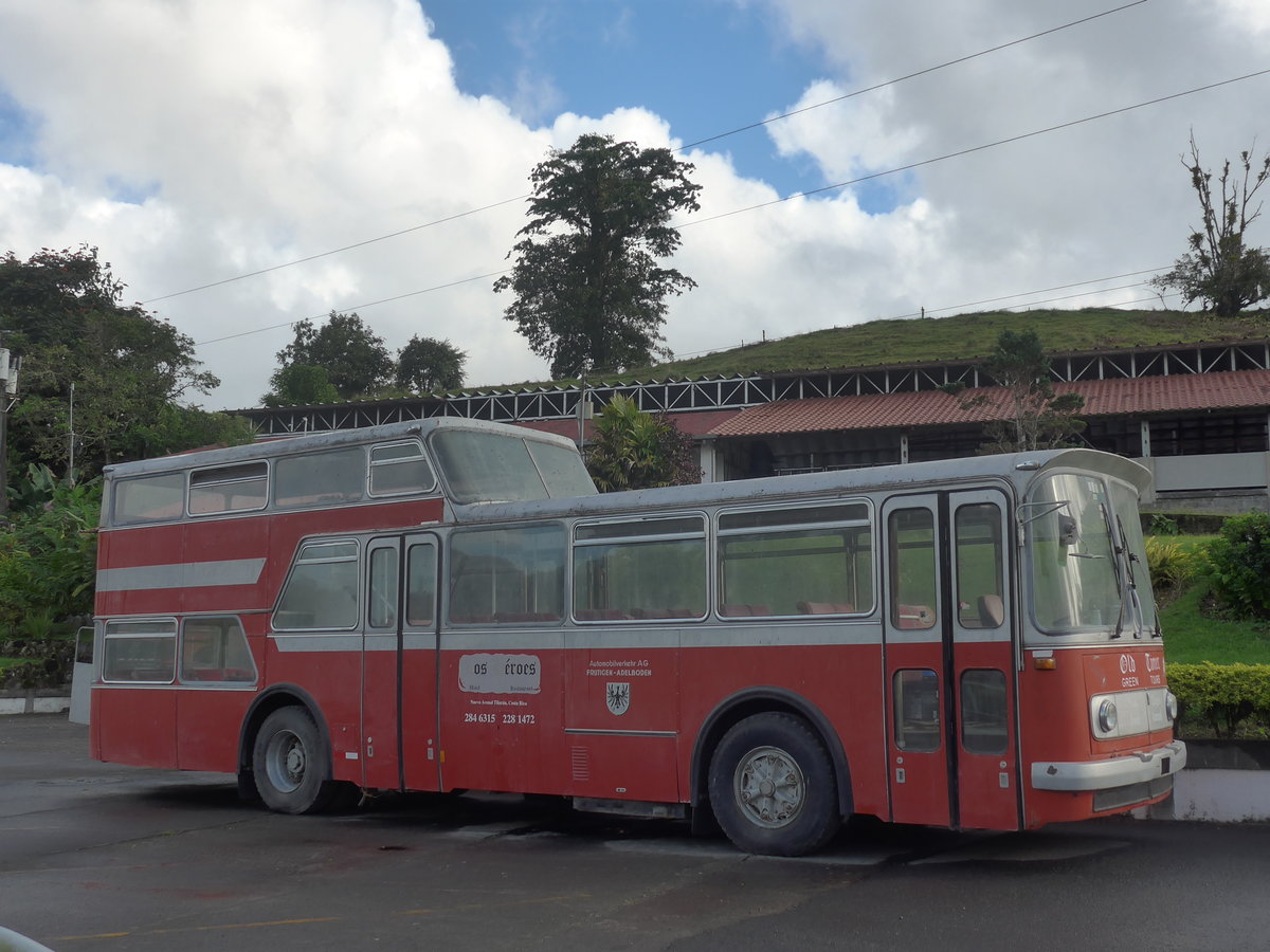 (212'451) - Ulrich, Nuevo Arenal - FBW/Vetter-R&J Anderthalbdecker (ex Wespe, CH-Altst�tten; ex AFA Adelboden/CH Nr. 6) am 26. November 2019 in Nuevo Arenal, Los H�roes