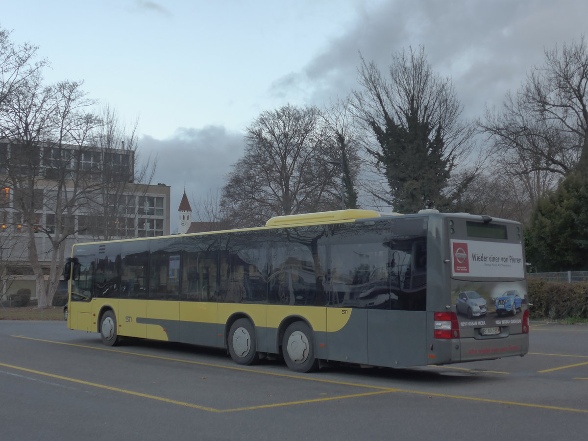 (212'865) - STI Thun - Nr. 188/BE 804'188 - MAN am 14. Dezember 2019 bei der Schiffl�ndte Thun