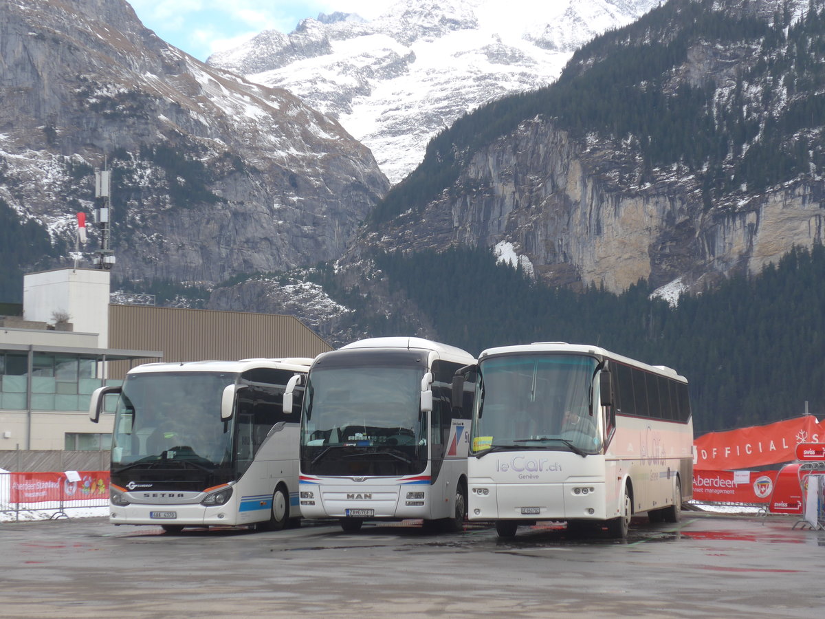 (213'178) - le Car.ch, Gen�ve - GE 960'702 - Bova am 26. Dezember 2019 beim Bahnhof Grindelwald