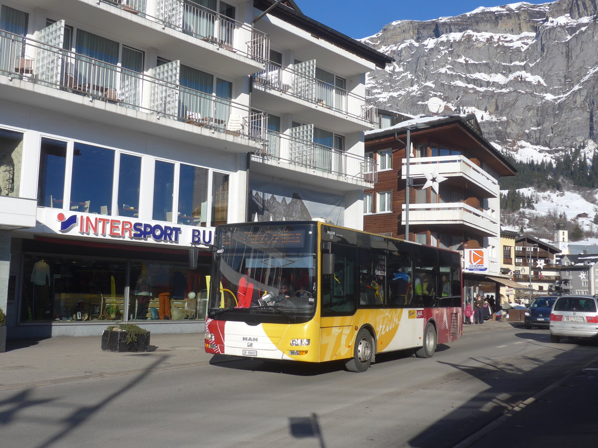 (213'267) - Stuppan, Flims - GR 88'602 - MAN/G�ppel am 1. Januar 2020 in Flims, Bergbahnen