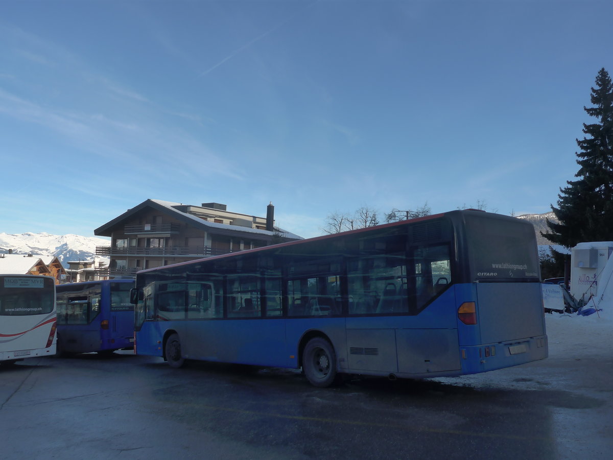 (213'354) - Lathion, Sion - Nr. 5/VS 24'726 - Mercedes (ex Crisma, St. Moritz Nr. 1) am 4. Januar 2020 in Haute-Nendaz, T�l�cabine