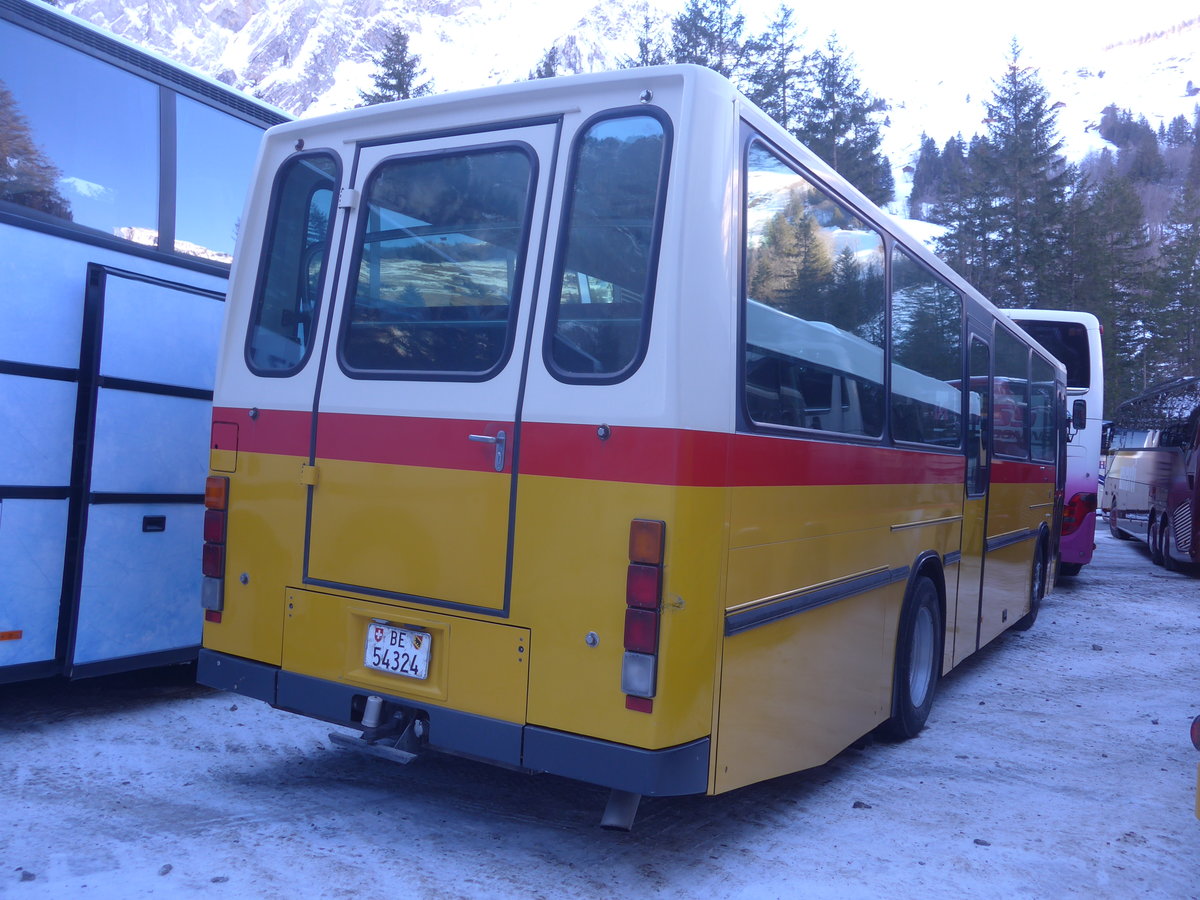 (213'624) - Gohl, Herzogenbuchsee - Nr. 12/BE 54'324 - NAW/Hess (ex Amstein, Willisau Nr. 12; ex Steiner, Altb�ron Nr. 12) am 11. Januar 2020 in Adelboden, Unter dem Birg