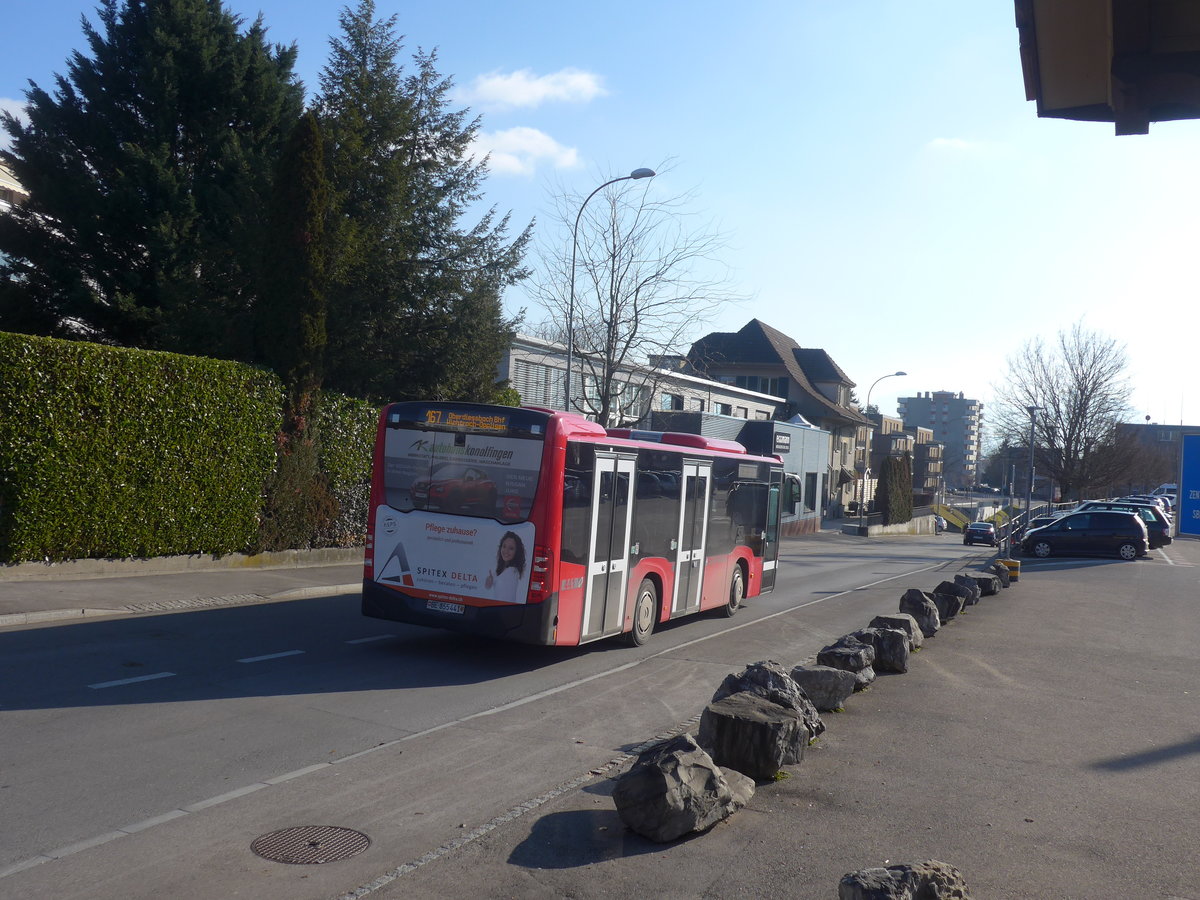 (213'967) - Bernmobil, Bern - Nr. 441/BE 855'441 - Mercedes am 20. Januar 2020 beim Bahnhof M�nsingen