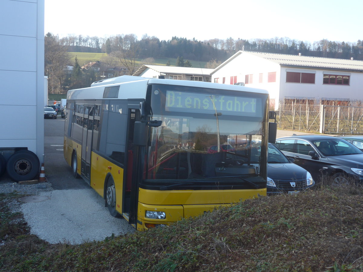 (213'974) - Lengacher, Wichtrach - Nr. 3 - MAN/G�ppel am 20. Januar 2020 in Wichtrach, Garage