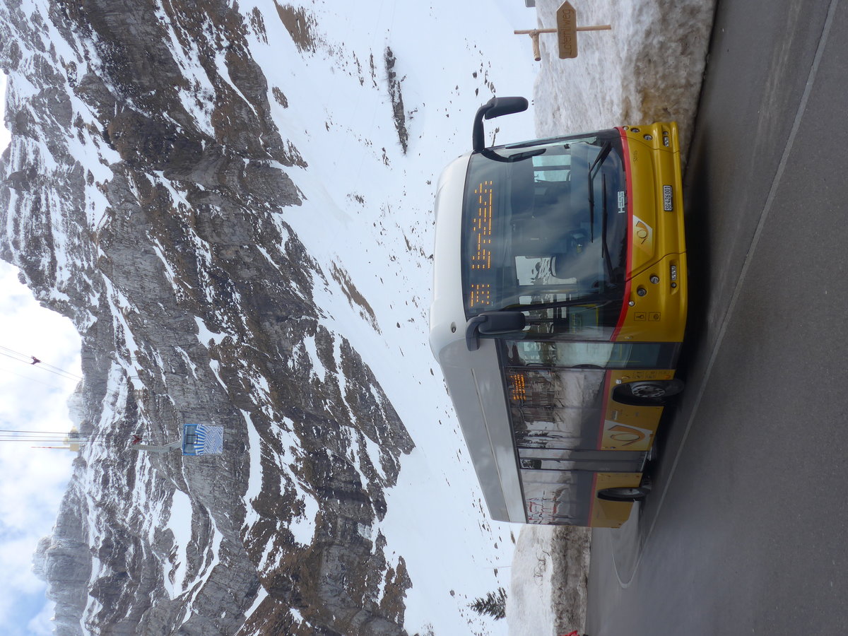 (214'020) - PostAuto Ostschweiz - SG 426'001 - Hess am 1. Februar 2020 in Schw�galp, S�ntis-Schwebebahn