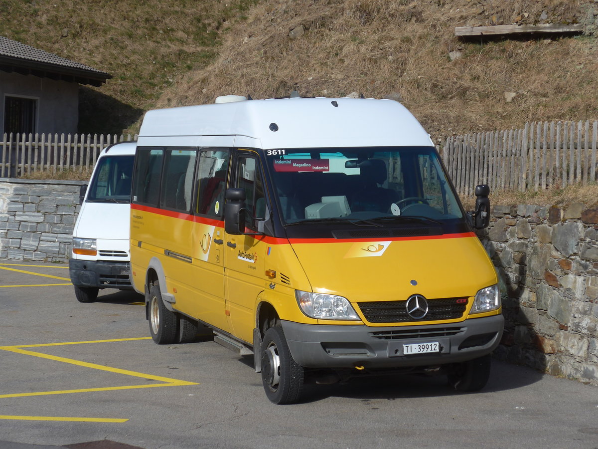 (214'711) - Domenighetti, Indemini - TI 39'912 - Mercedes (ex Schnider, Sch�pfheim) am 21. Februar 2020 in Indemini, Paese
