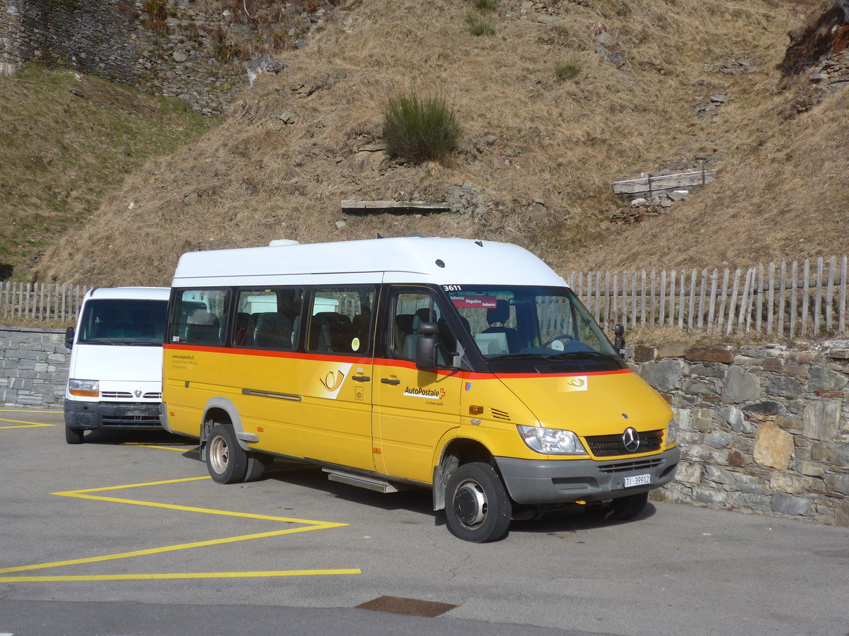(214'712) - Domenighetti, Indemini - TI 39'912 - Mercedes (ex Schnider, Sch�pfheim) am 21. Februar 2020 in Indemini, Paese