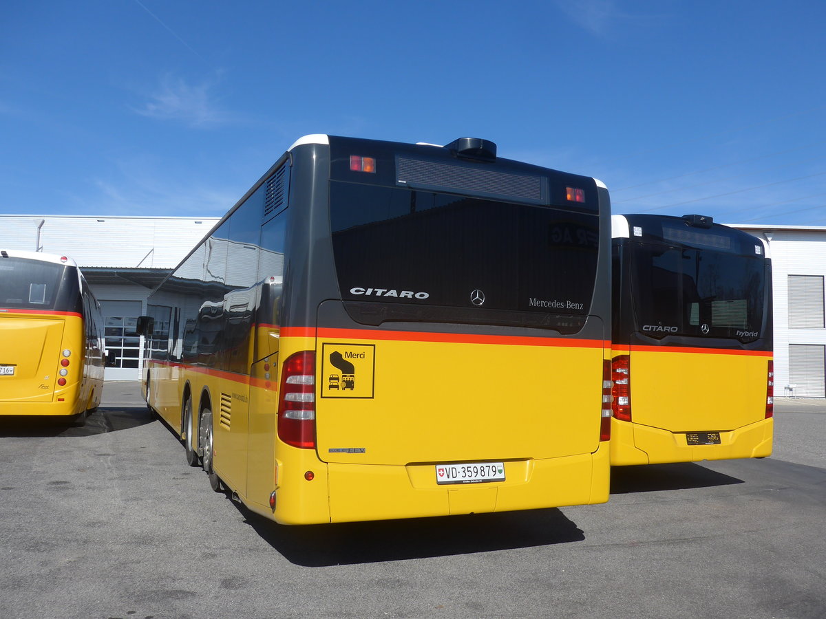 (215'247) - CarPostal Ouest - VD 359'879 - Mercedes (ex JU 31'178; ex Nr. 32) am 15. M�rz 2020 in Kerzers, Interbus