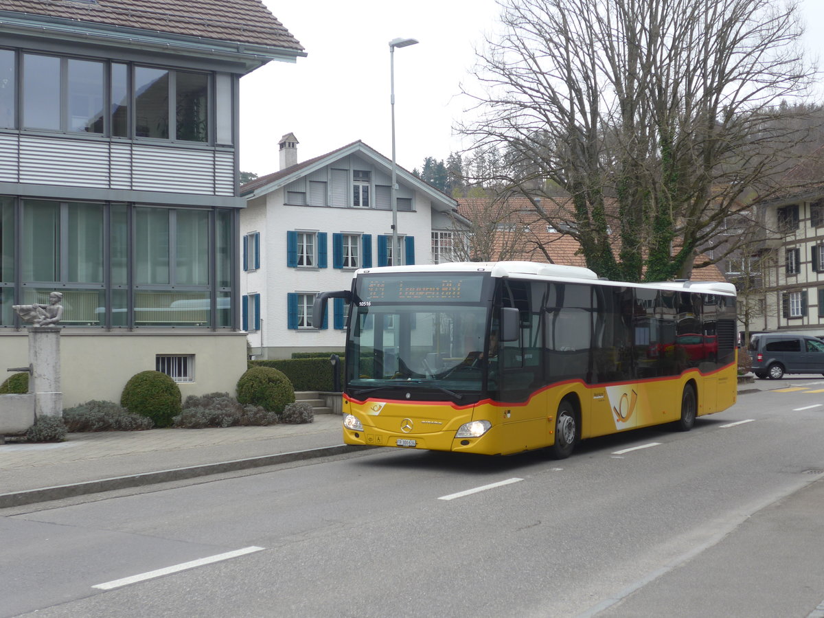 (215'391) - Wieland, Murten - FR 300'634 - Mercedes am 22. M�rz 2020 in Laupen, Murtenstrasse