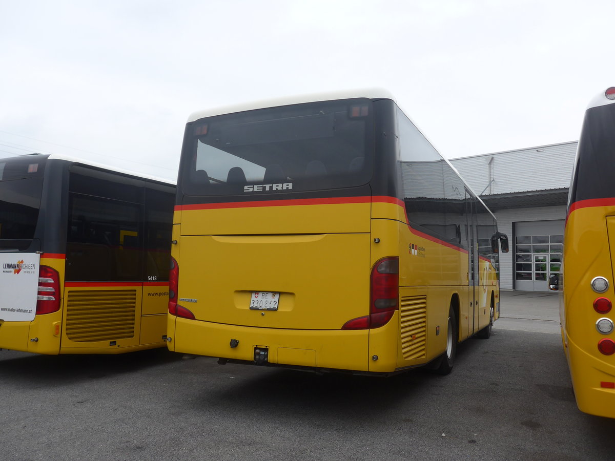 (215'446) - K�bli, Gstaad - Nr. 3/BE 330'862 - Setra am 22. M�rz 2020 in Kerzers, Interbus