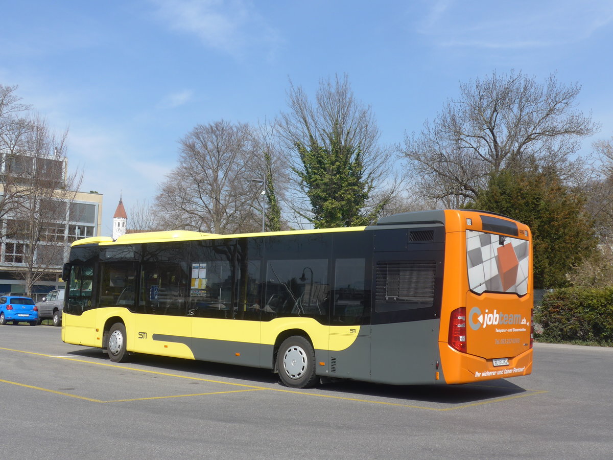 (215'620) - STI Thun - Nr. 181/BE 752'181 - Mercedes am 27. M�rz 2020 bei der Schiffl�ndte Thun
