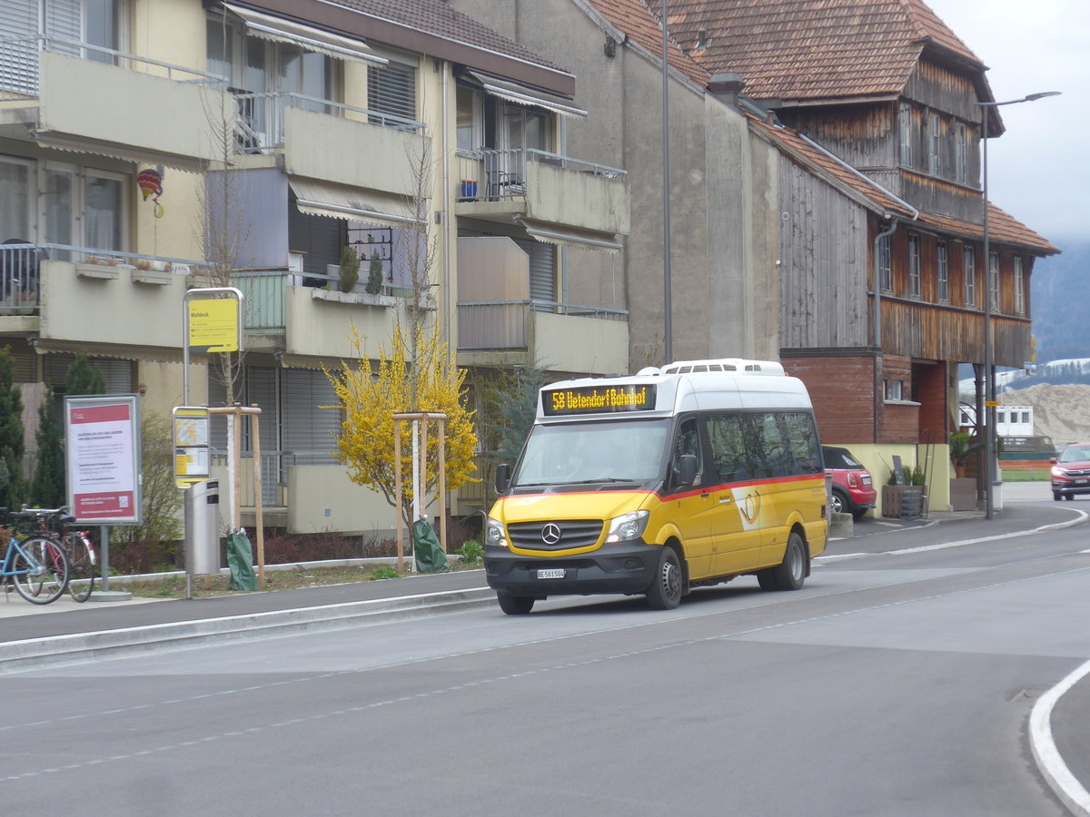 (215'678) - L�di, Uetendorf - BE 561'504 - Mercedes am 30. M�rz 2020 in Thun-Lerchenfeld, Waldeck